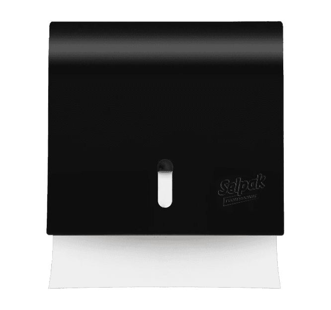 Selpak Professional Wave Z Katlı Havlu Dispenseri - Siyah