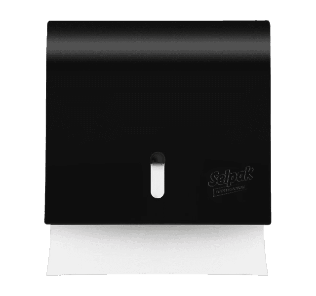 Selpak Professional Wave Z Katlı Havlu Dispenseri - Siyah - 1