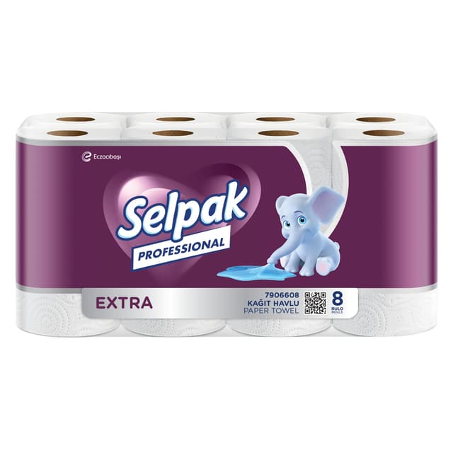 Selpak Professional Extra Havlu 8'li - 1