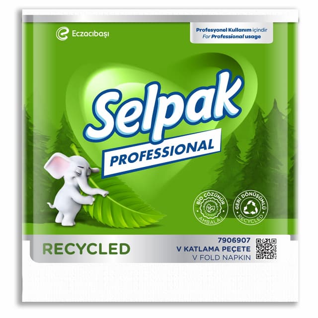 Selpak Professional Recycled V Katlama Peçete - 1