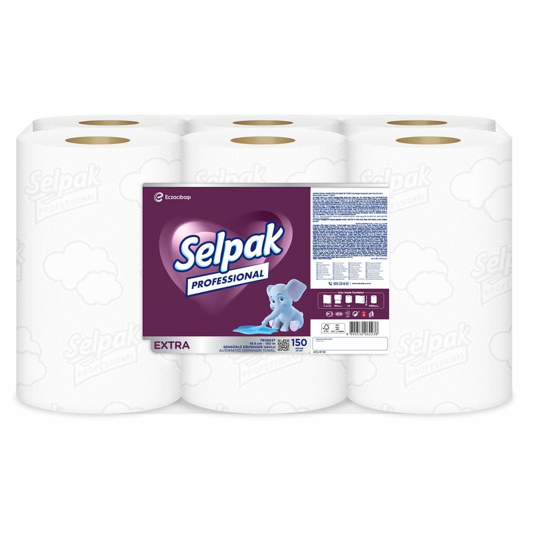 Selpak Professional Sensörlü Havlu 19.5 cm -150 m