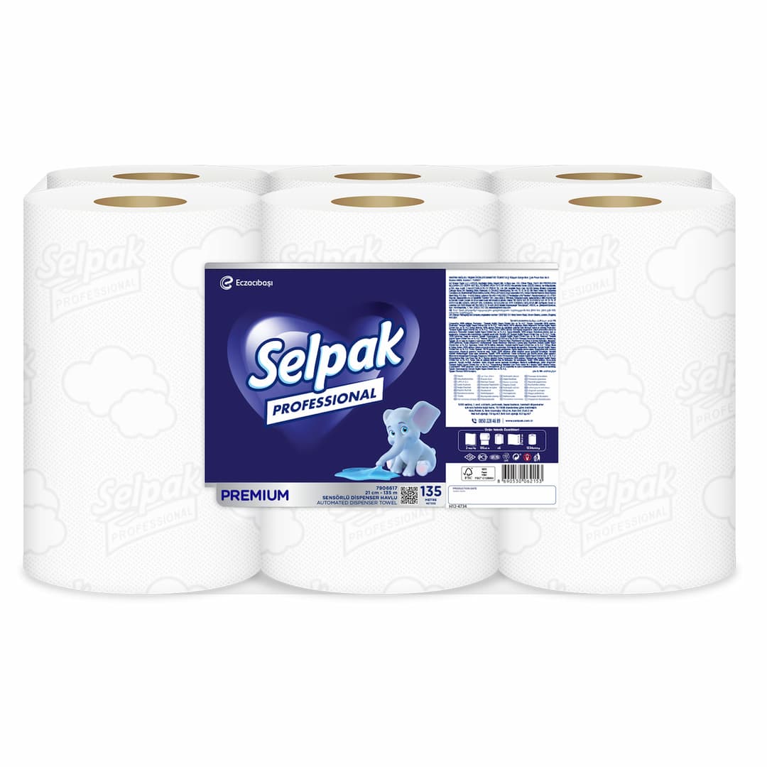 Selpak Professional Sensörlü Havlu 21 cm - 135m