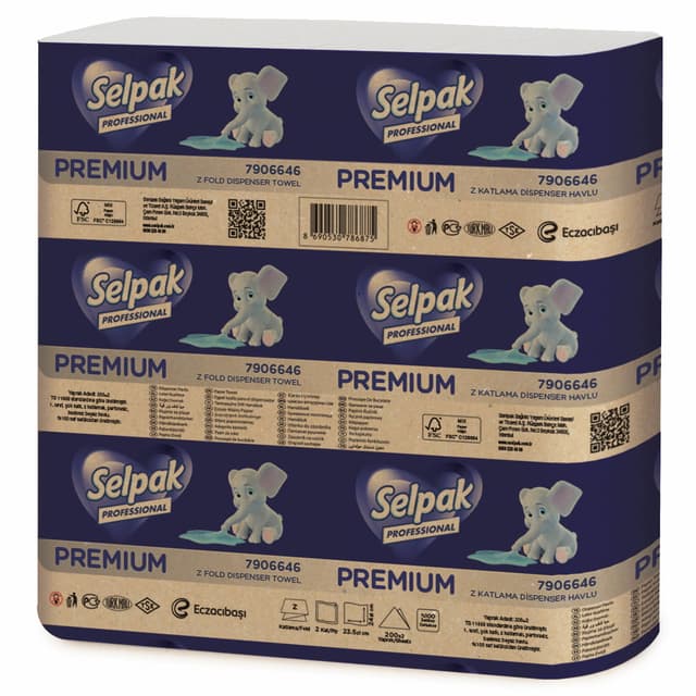 Selpak Professional Z-Katlı Dispenser Havlu - 1