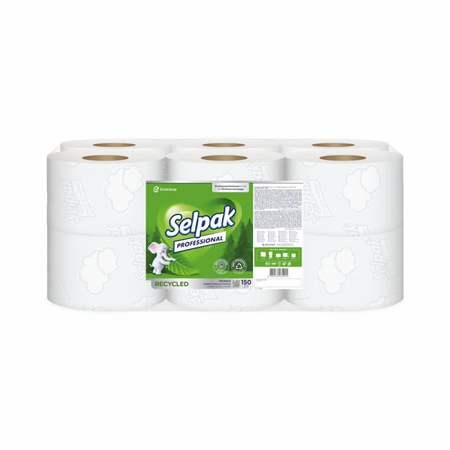 Selpak Professional Recycled Jumbo Tuvalet Kağıdı - 1