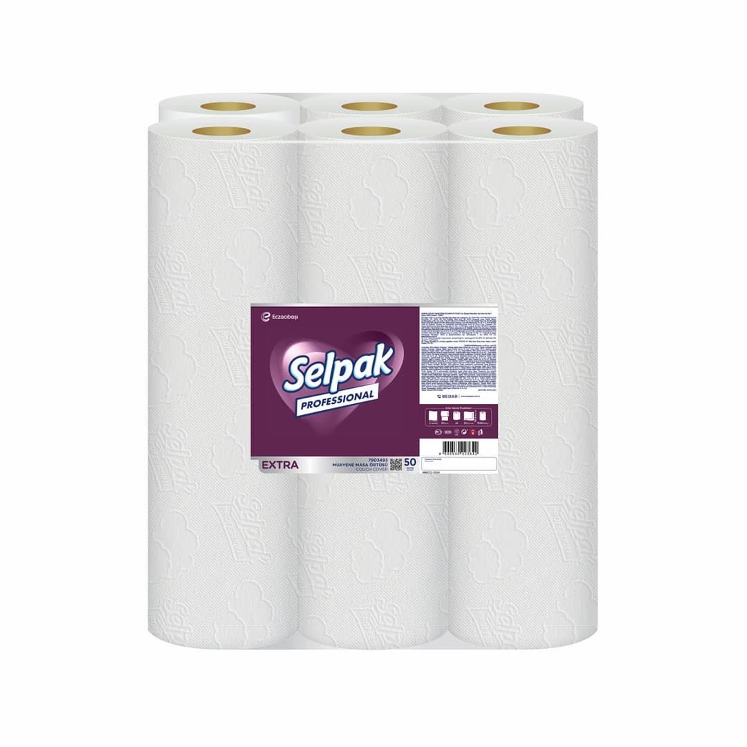 Selpak Professional Extra Muayene Masa Örtüsü 50m