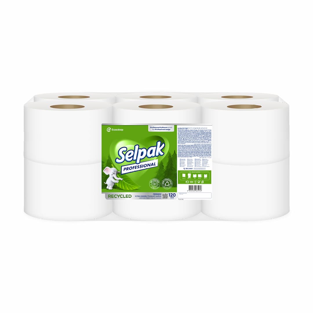 Selpak Professional Recycled İçten Çekmeceli Tuvalet Kağıdı